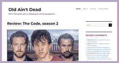 Desktop Screenshot of oldaintdead.com